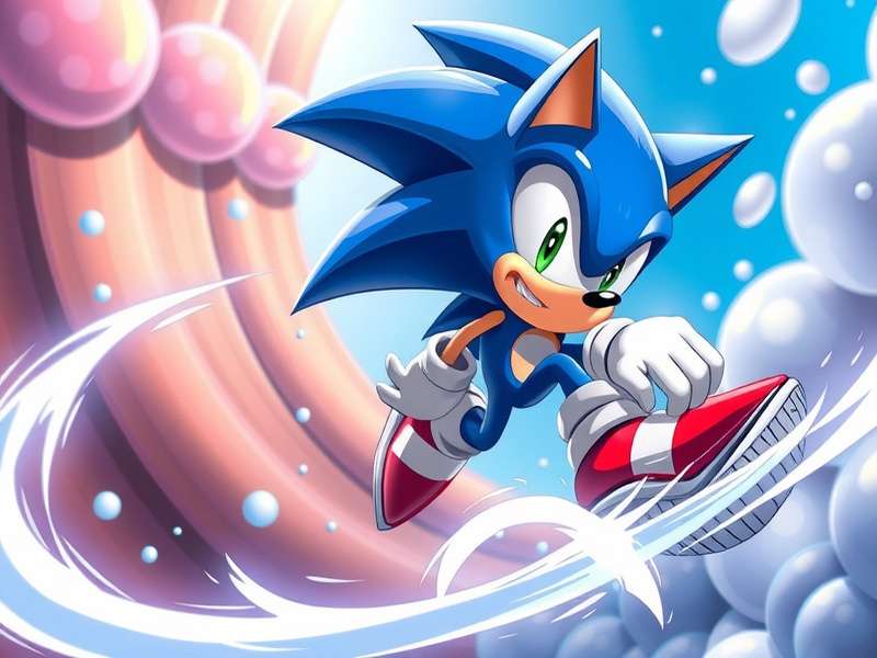 Tamil Thunder Sonic main character Sonic Tamil in action